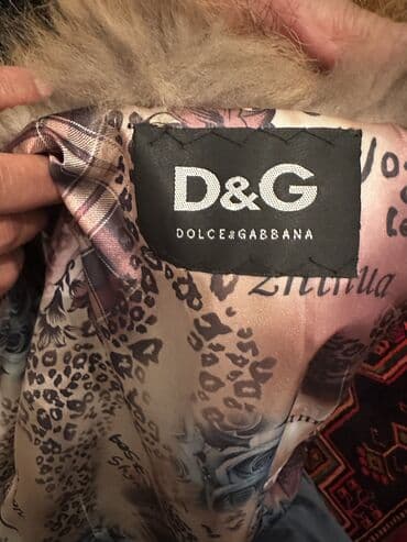 i̇talya istehsalı olan qadın şubaları: Kürk, Dolce & Gabbana, M, rəng - Qızılı — 2