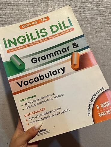 grammar: Məhsul: İngilis dili üzrə “Grammar & Vocabulary” vəsaiti Müəllif — 1