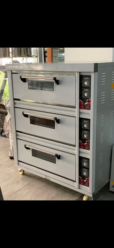 konveksiyon bişirmə sobası qiyməti: Çörək, Şirniyyət üçün, Elektrik, 3 mərtəbəli — 2