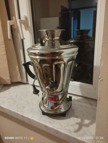 çay evi avadanlıq: Yeni Elektrik Samovar, 5 l — 2