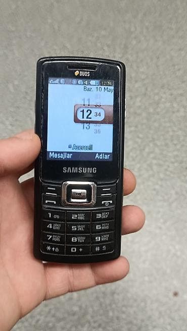 samsunq a36: Samsung C5212 Duos, < 2 GB Memory Capacity, rəng - Qara, Zəmanət, Düyməli, İki sim kartlı — 2