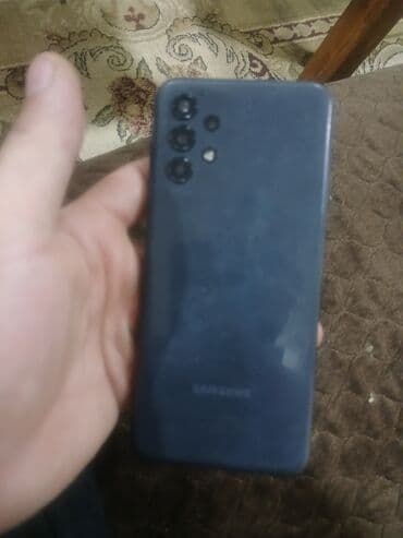 чехол для телефона fly cirrus 13: Samsung Galaxy A13, 64 GB, rəng - Göy, Barmaq izi — 1