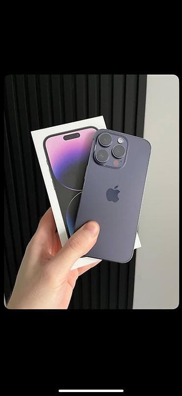 apple w: IPhone 14 Pro, Deep Purple, Face ID — 1
