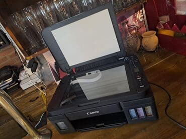 printerlər satisi: Canon g3410 təcili satılır vatspaa yazarsiz rəngi birdefe dəyişilib az — 2