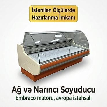 Vitirin soyuducu 🏗️ Material və Keyfiyyət Paslanmaz Konstruksiya: İş