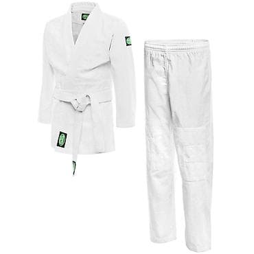 Real Aliciya endirim olacag!!! Ağ rəngli cüdo/jiu-jitsu kimono dəsti