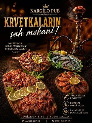 Nargilə Pub – aşbaz tələb olunur.piyvə məzləruni mükkəməl bilən. Pub
