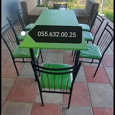 Для кухни, Прямоугольный стол, 4 стула — 5