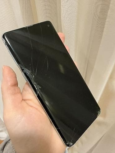 iphone 12 pro max 256: Samsung Galaxy S10, rəng - Mavi, Qırıq — 2