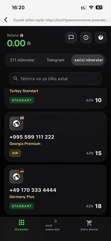 redmi pad 2 pro: Xidmət: WhatsApp/Telegram üçün premium və standart virtual nömrələr — 4