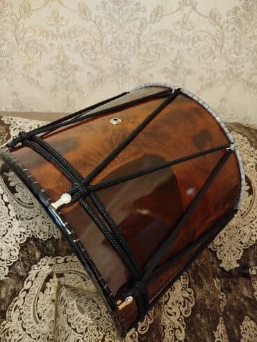 nerd taxta sekilleri: Balaban (nağara) tipli ikitərəfli davul - Korpus: cilalanmış ağac — 10