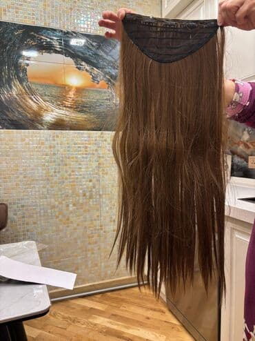 yuxuda sac rezini gormək: Taxma saçlar, Süni — 2