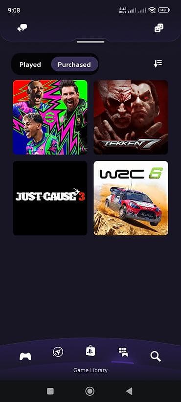 PlayStation Store TR hesab satlir 3 oyun var içində Kitabxana