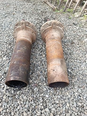 tekerler 13: Satılır: qoşqu/yarımqoşqu üçün 2 ədəd təkər göbəyi ilə komplekt ox — 5