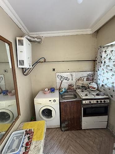Продажа домов: 1 otaqlı həyət evi - Plan: 1 geniş otaq, ayrıca mətbəx, sanitar — 3