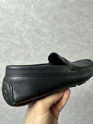 barya ayakkabı: Emporio Armani 2 defe geyinilib mokasin, Almaniyadan gelib, ölçüsü — 3