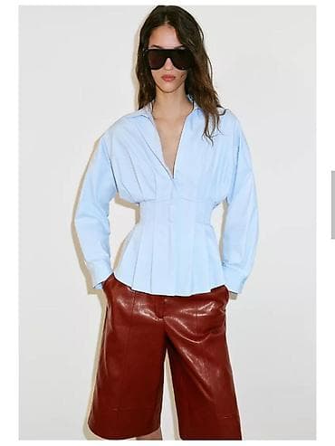 Zara markalı qadın köynəyi satılır. Köynək tamamilə yenidir, heç vaxt