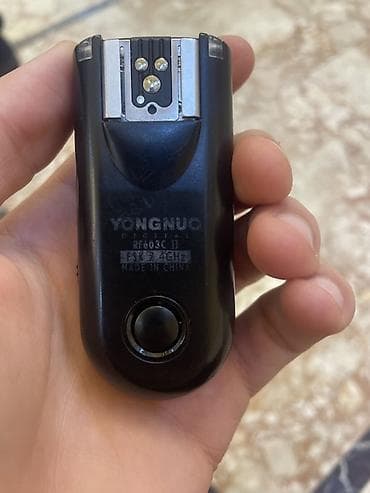 Yongnuo RF603C II – 2.4GHz simsiz flaş tetikleyici/uzaqdan pult - lalafo.az -da Yongnuo RF603C II – 2.4GHz simsiz flaş tetikleyici/uzaqdan pult -