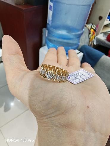 Бижутерия: Альянс, Кольцо, Желтое золото, 585 проба, Без камня — 5