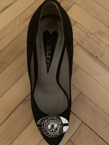 женская обувь больших размеров бишкек: Туфли, Размер: 38, цвет - Черный, Новый — 1