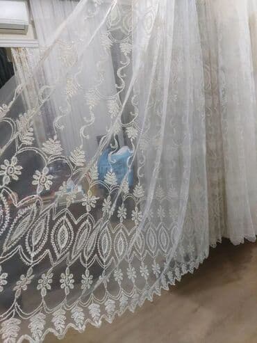 все виды жалюзи в бишкеке: Tül pərdə və krujeva kolleksiyası - Model çeşidi: yüngül, şəffaf — 2