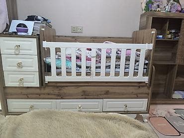 gül: Oğlan və qız üçün, İşlənmiş, Dördbucaq, Beşik, Yellənmə mexanizmsiz — 1