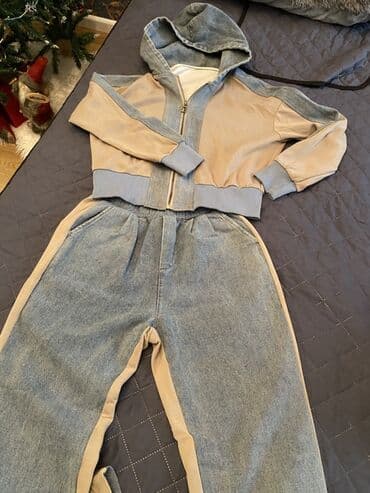 Digər kişi geyimləri: İdman dəsti – kapüşonlu jaket və şalvar - Model: 2 hissəli idman — 4