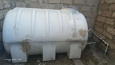 Bağ evi və bağ üçün hərşey: Su çəni – plastik, üfüqi tip, yerüstü quraşdırma üçün. Xüsusiyyətlər — 1