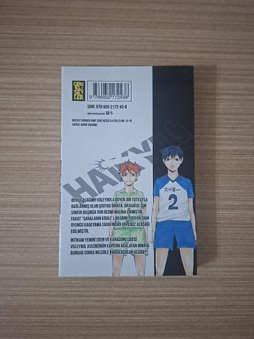 İdman və istirahət: Manga haikyuu 1.cilt barter var — 3