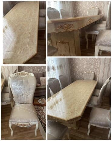 oturaca: İşlənmiş, 8 stul — 1