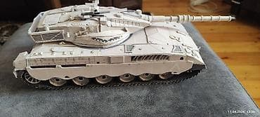 ordek maketi: 1:32 Miqyaslı tank maketi – Merkava üslubunda detallı zirehli texnika — 1