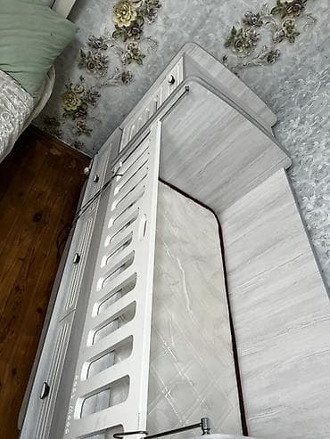 stol stul sumqayit: Oğlan və qız üçün, İşlənmiş, Çarpayı, Bazasız, Matras ilə, Siyirməli — 3