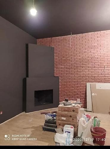 panel dekor: Dekorativ kərpic və daş panellərin peşəkar şəkildə çəkilməsi xidməti — 7