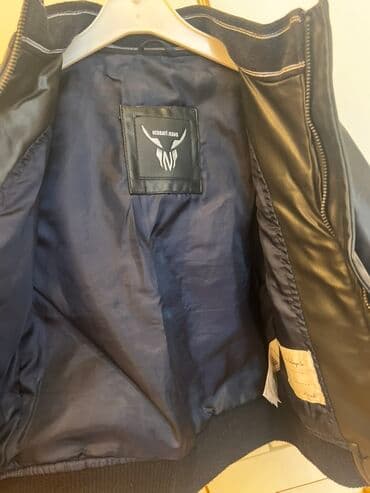 derin dondrcu: Uşaq üçün qara rəngli dərili gödəkçə - Brend: Nesbant Jeans (daxili — 1