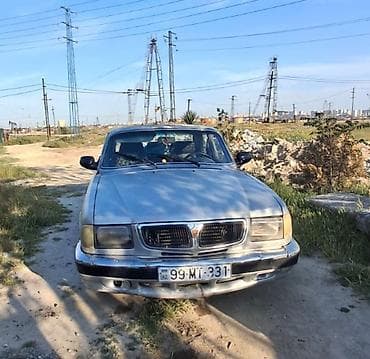 GAZ Volga 3110 sedan - Kuzov: 4 qapılı sedan, gümüşü rəng - Mühərrik — 1