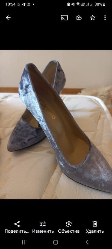 ayaqqabı кожание: Tuflilər, Ölçü: 37, rəng - Boz, Yeni — 2