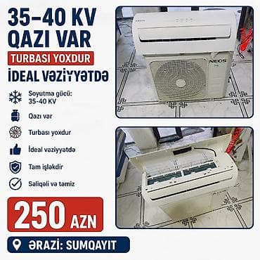 soba borusu: Aynur92👑 Qiymet 250 AZN NEOS 35–40 KV Kondisioner ❄️ ✔️ Qazı var ✔️ — 1