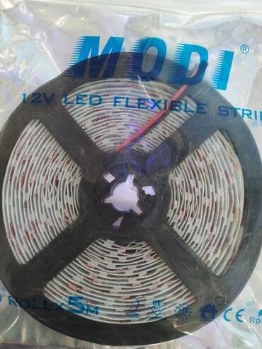 MODI markalı, 12V-luq LED elastik zolaq. Bu LED zolağı, müxtəlif