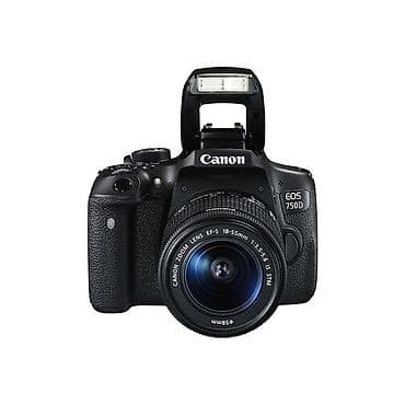 osmo mobile 6: Canon EOS 750D DSLR fotoaparat + EF-S 18-55mm f/3.5-5.6 IS STM — 1