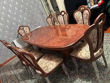 stull: Açılmayan, Oval masa, 8 stul — 3