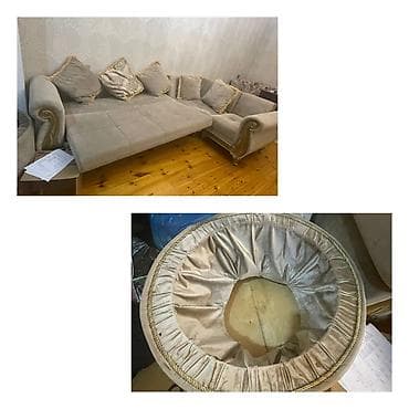 kündür: Künc divan, İşlənmiş, Açılan, Bazalı, Parça, Çatdırılma yoxdur — 1