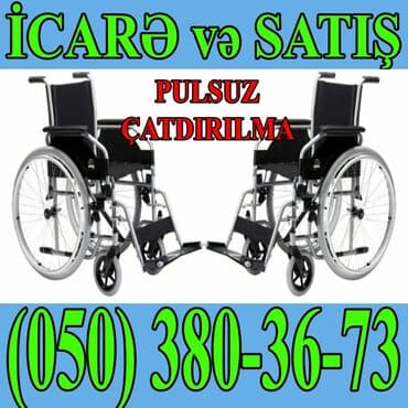 əlillər üçün araba: Əlil arabasi icaresi her nov her cekiyye — 1