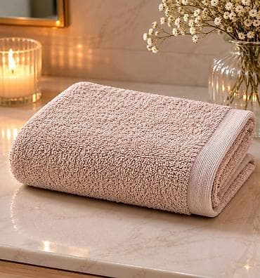 bamboo tekstil: Hamam üçün Yeni rəng - Bej Pambıq Dəsmal — 1