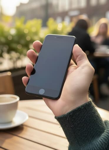 pubg 60 fps veren telefonlar 2024: IPhone 7, 128 GB, Qara, Barmaq izi — 1