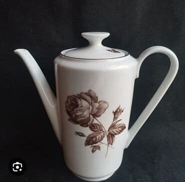 zerif cay detox: Çay dəsti, rəng - Ağ, Farfor, 6 nəfərlik, Almaniya — 5