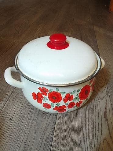 Tava-qazan: Qazan, rəng - Qara, Alüminium — 2