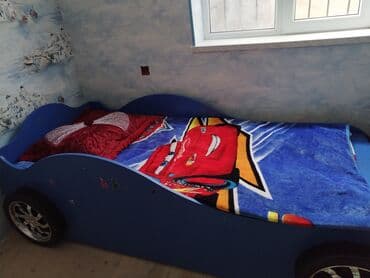 Beşiklər: Uşaq çarpayısı – avtomobil forması 2 eded tek satılmır qiymetdi — 1