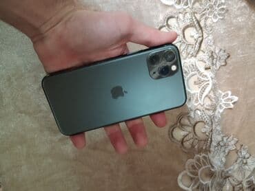 Apple iPhone: IPhone 11 Pro, 256 GB, Matte Midnight Green, Face ID