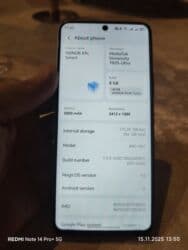 nardan simə kontur göndərmək: Honor X9c, 256 GB, rəng - Ağ — 4