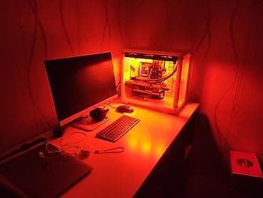 ssd qiymeti: Güclü oyun və yaradıcılıq stansiyası – kompakt ağ korpusda şüşə panel — 2